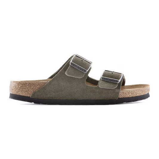 Birkenstock Arizona Suede Sandal in Thyme