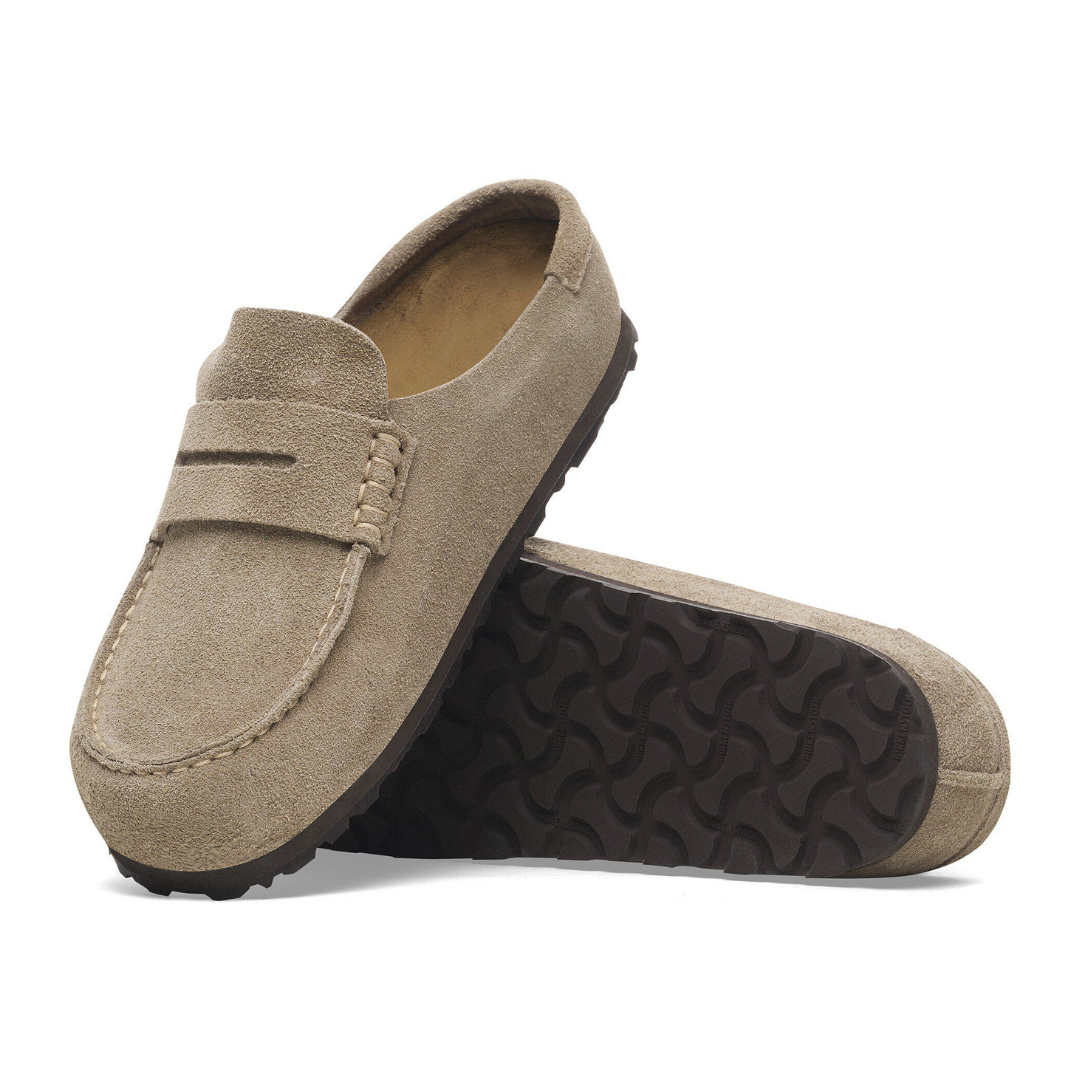 Birkenstock Naples Suede in Taupe