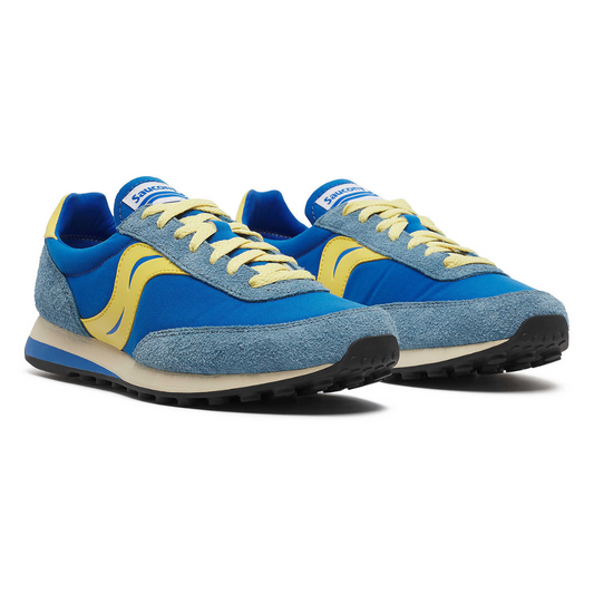 Saucony Trainer 80 Original in Blue/Mustard