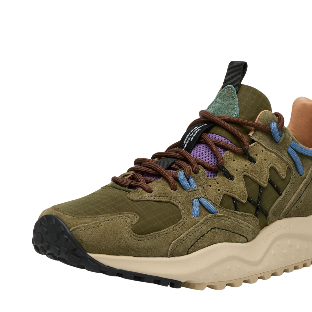 Flower Mountain Yamabushi Sneakers in Green