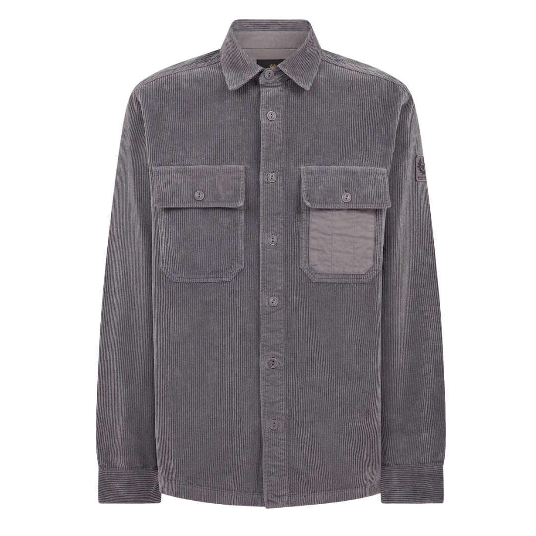Belstaff Fallgate Shirt in Tornado Grey
