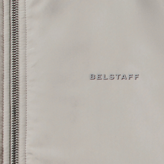 Belstaff Alloy Zip Hoody in Cement Grey
