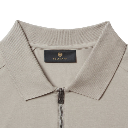 Belstaff Alloy Polo in Cement Grey