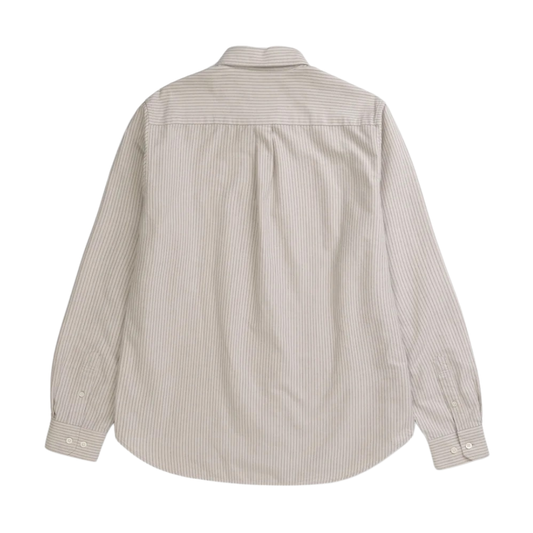 Norse Projects Lyngkrog Oxford Shirt in Dark Dust Green