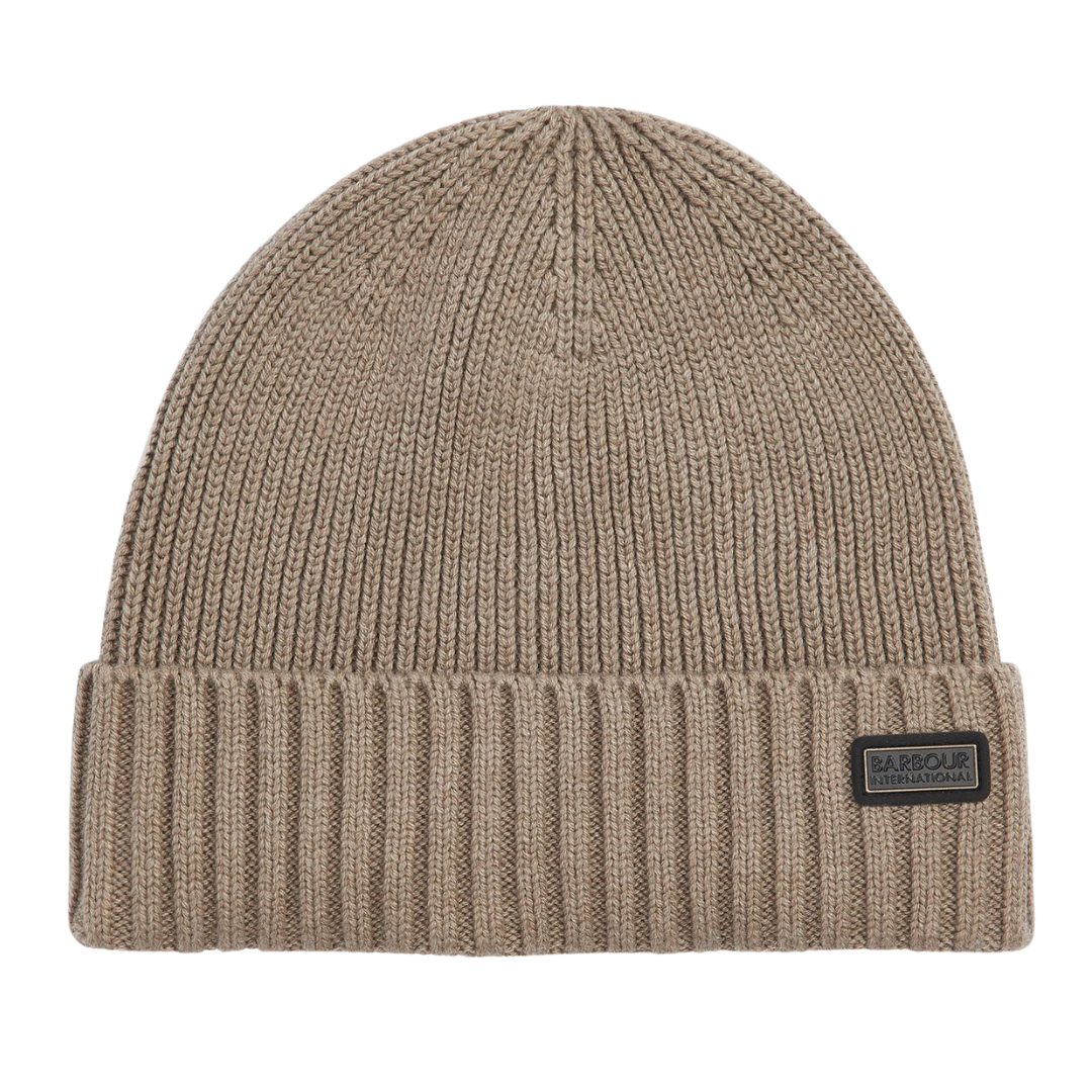 Barbour Chester Beanie in Stone