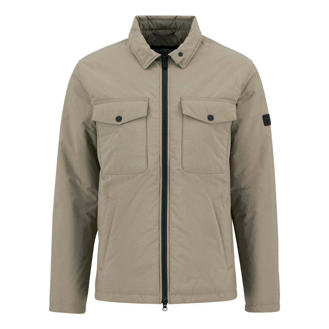 Barbour Distill Quilt Jacket in Beige