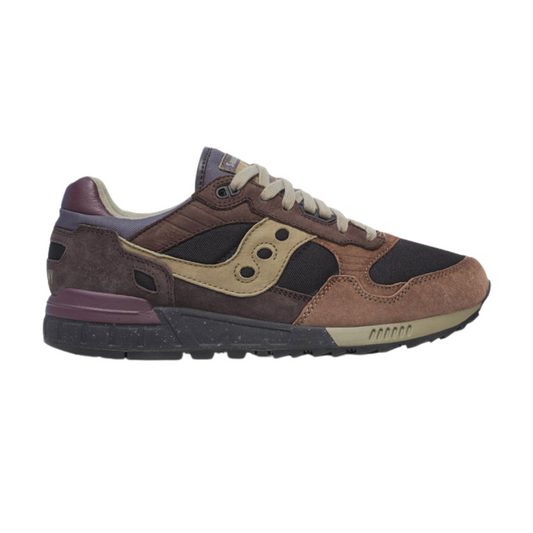Saucony Shadow 5000 Trainer in Dark Grey/Plum