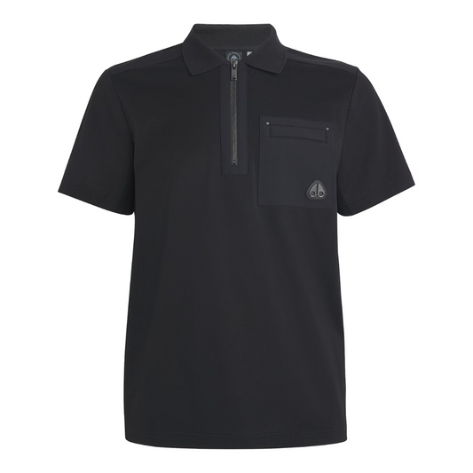 Moose Knuckles Dalon Polo in Black