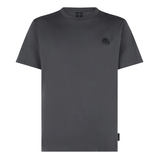 Moose Knuckles Crescent Tee in Cement