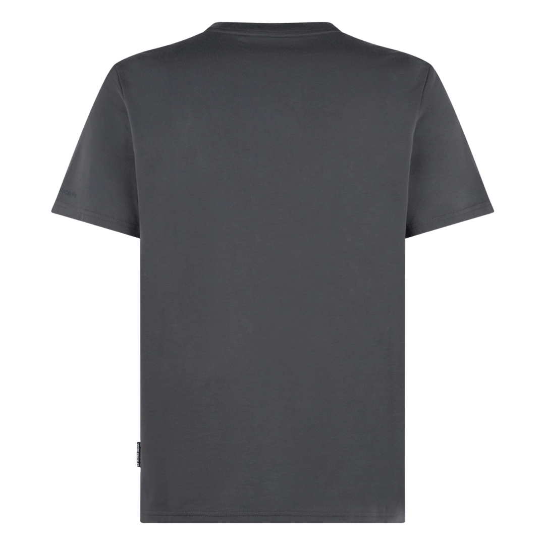 Moose Knuckles Crescent Tee in Cement