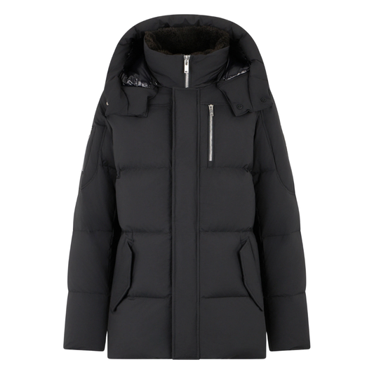 Moose Knuckles Everest 3Q Puffer Jacket in Black