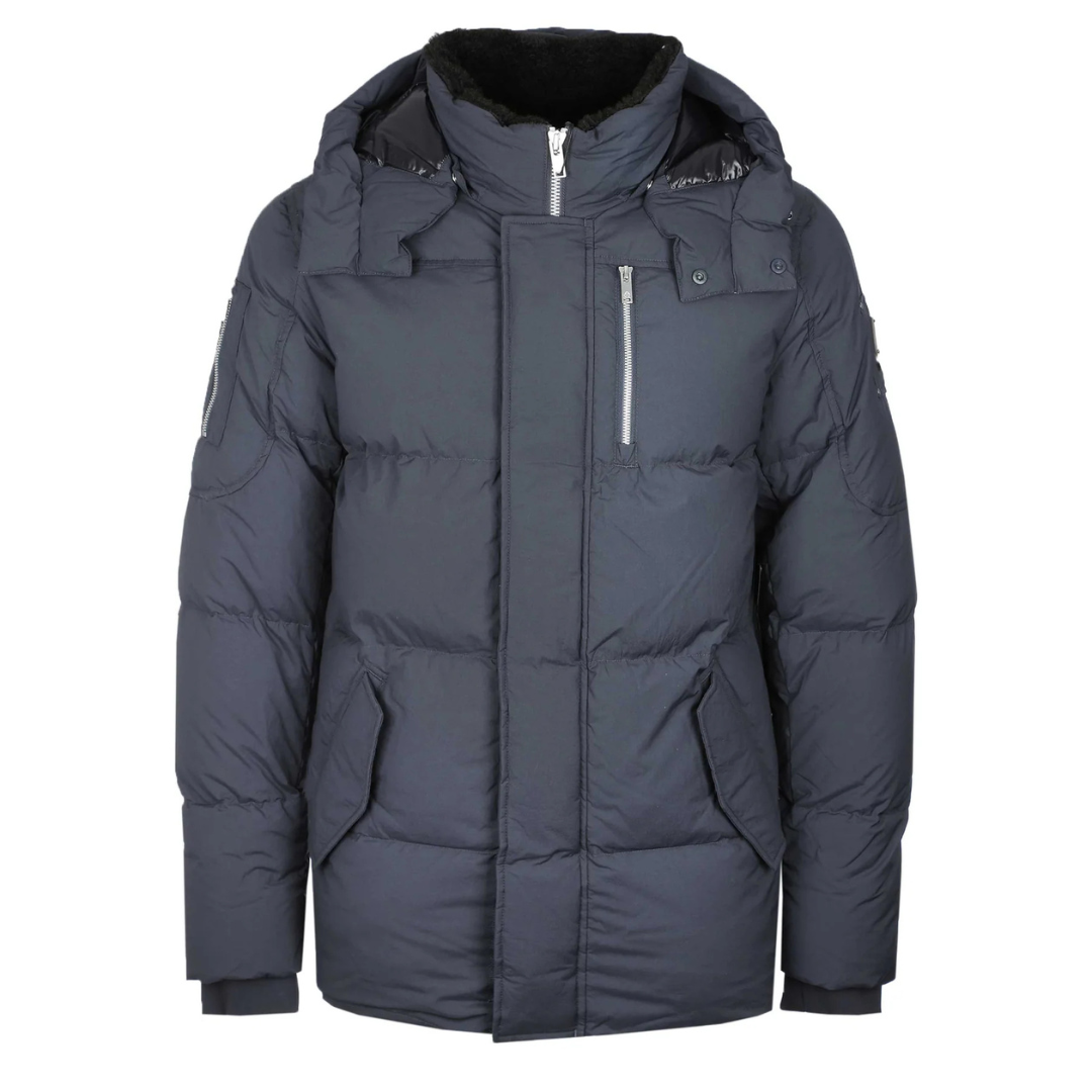 Moose Knuckle Everest 3Q Puffer Jacket in Cement