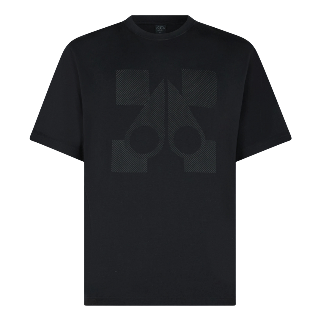 Moose Knuckles Finchley Tee in Black