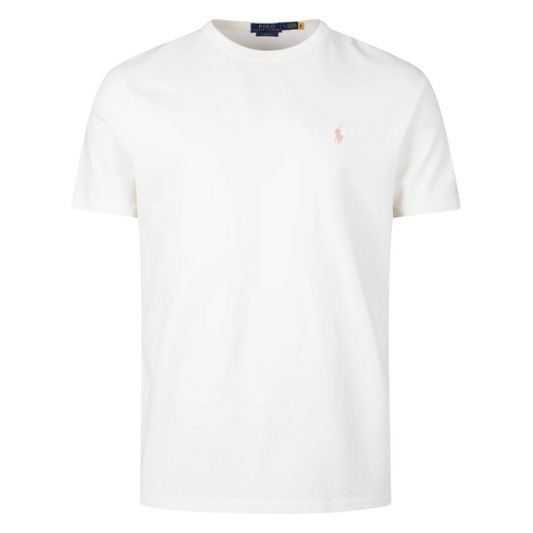 Ralph Lauren Heavyweight Tee in Clubhouse Cream