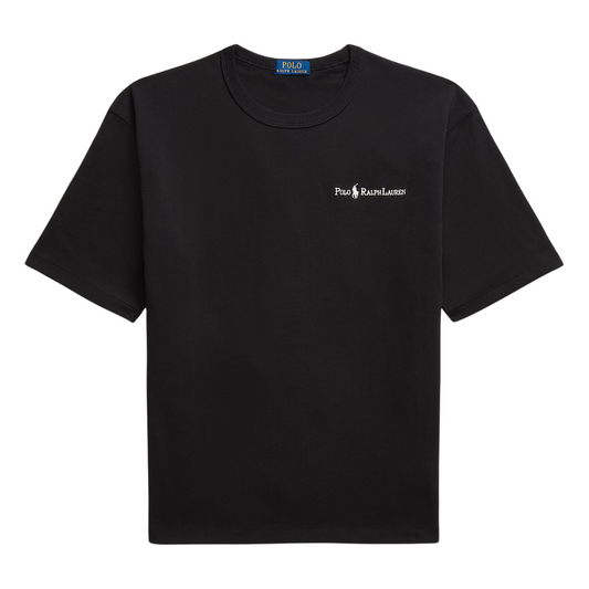Ralph Lauren Logo Tee in Black