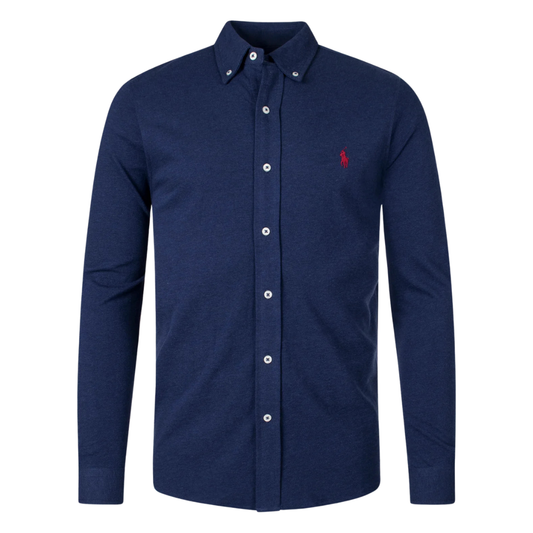 Ralph Lauren Pique Shirt in Spring Navy