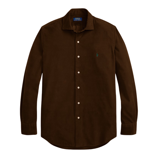 Ralph Lauren Sport Shirt in Chocolate Mousse