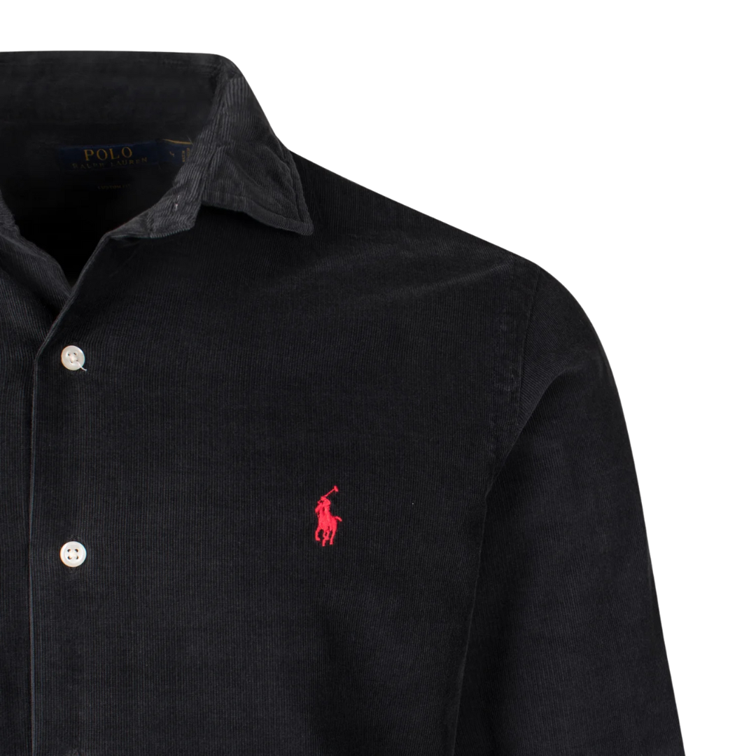 Ralph Lauren Corduroy Shirt in Black