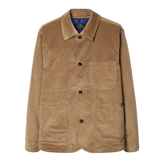 Paul Smith Corduroy Work Jacket in Hazel