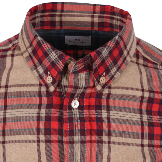 Paul Smith Tailored Fit Shirt in Tan