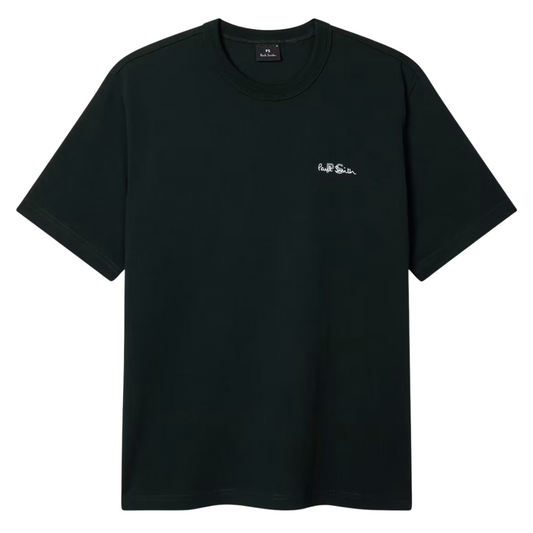 Paul Smith Heavyweight Tee in Bottle Green