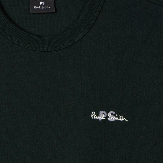 Paul Smith Heavyweight Tee in Bottle Green