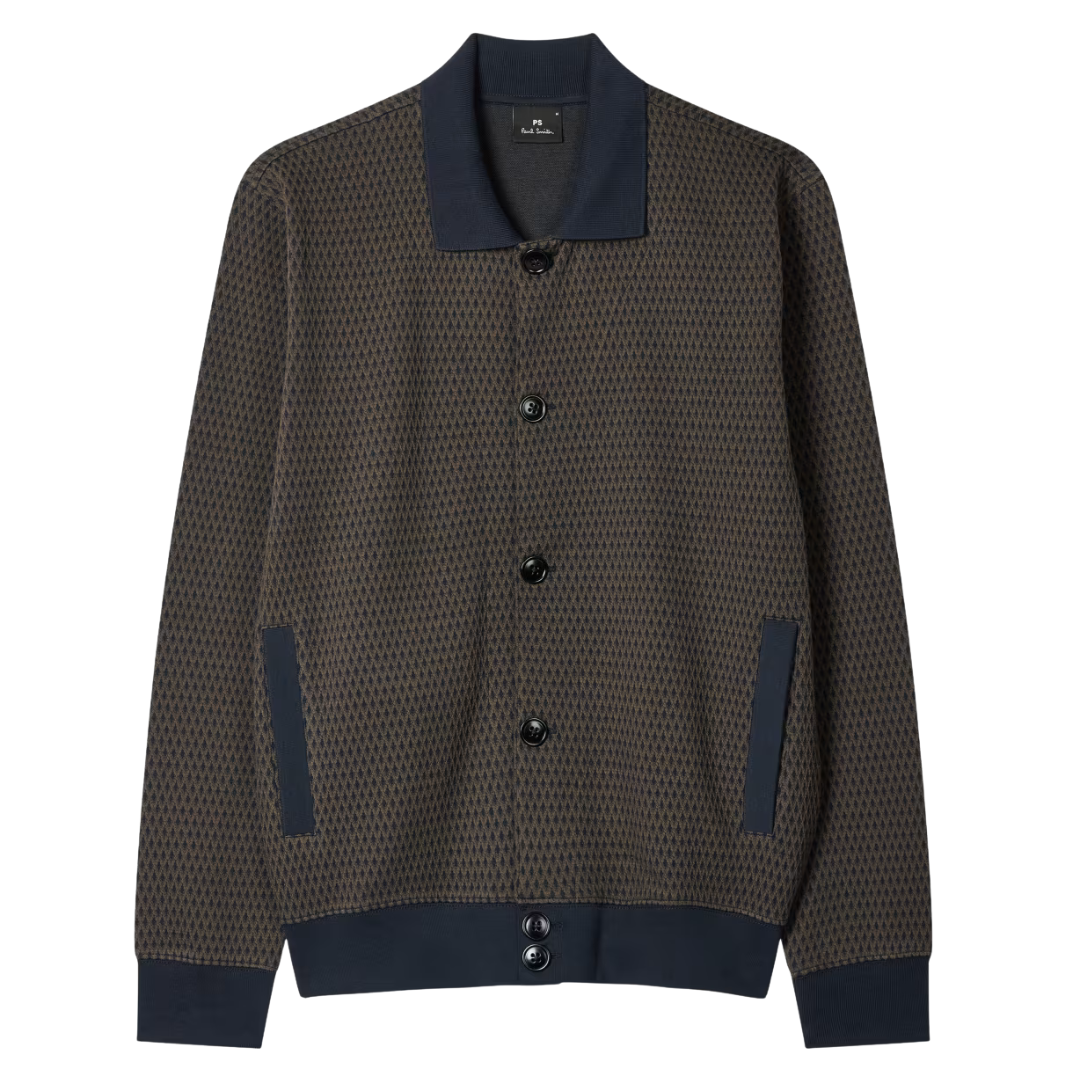 Paul Smith Cardigan Sweatshirt in Black