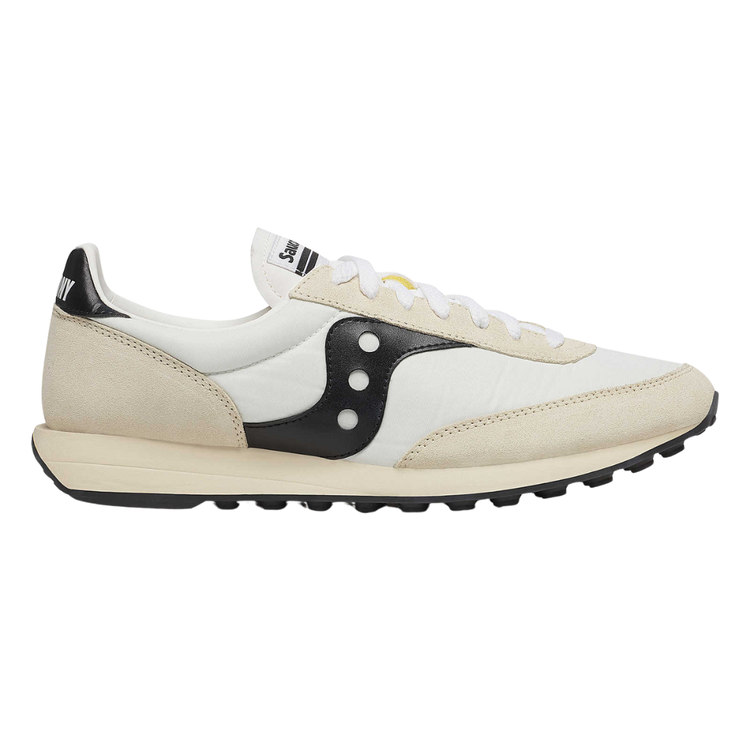 Saucony Trainer 80 in White/Black