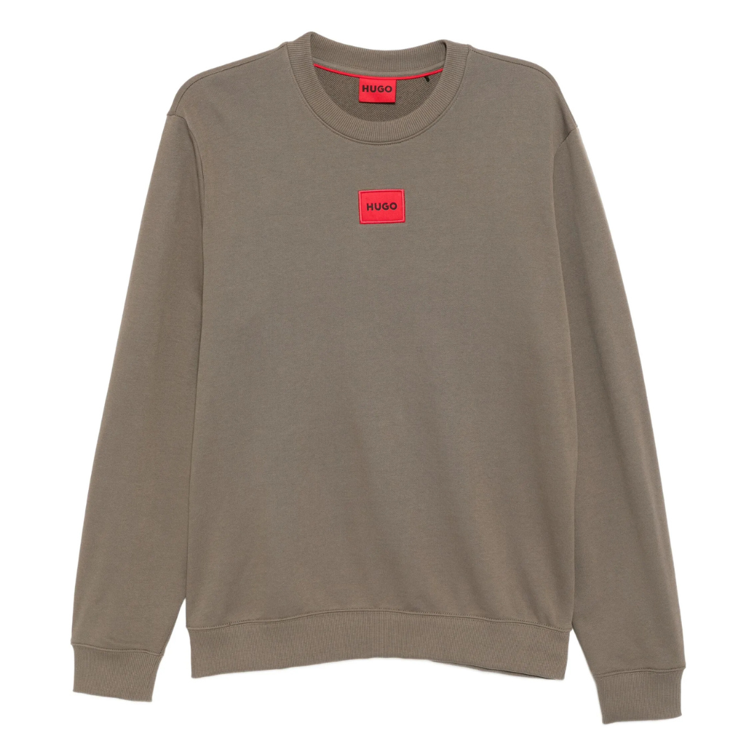 HUGO Diragol Sweatshirt in Medium Grey