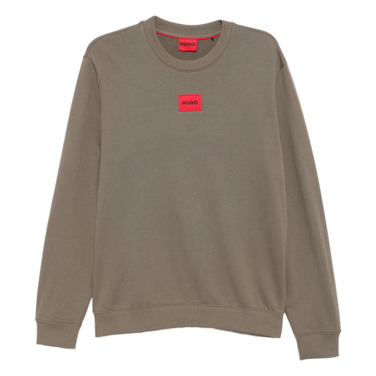 HUGO Diragol Sweatshirt in Medium Grey
