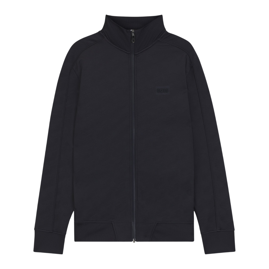 Sweat-shirt Boss SW Mirror bleu foncé