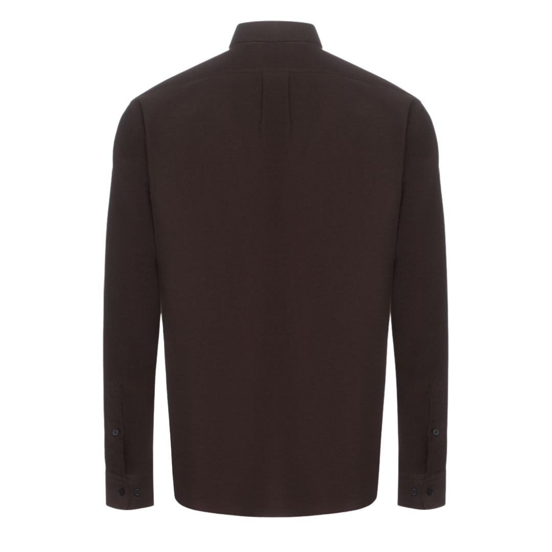 BOSS C-Liam Shirt in Dark Brown