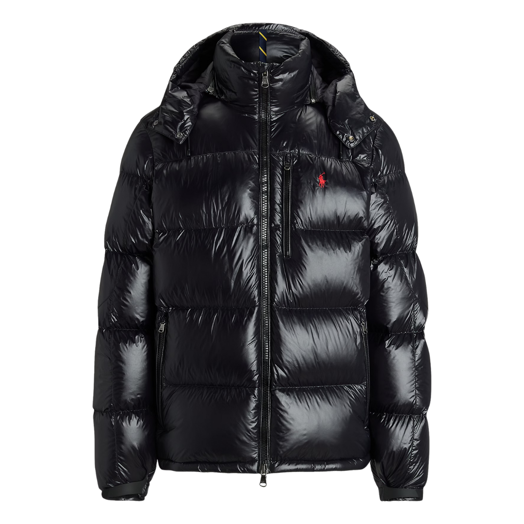 Ralph Lauren Gorham Gloss Jacket in Black