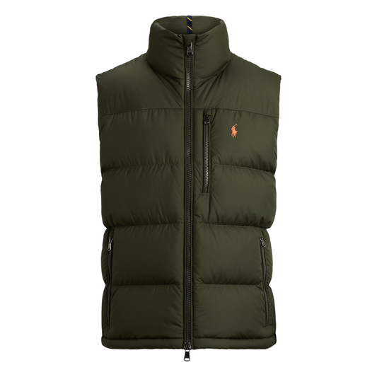 Ralph Lauren Gorham Vest in Olive