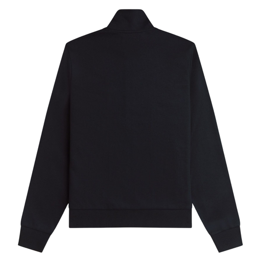 Fred Perry Knitted Front Track Jacket in Black