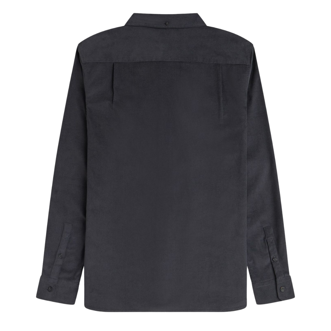 Fred Perry Needle Shirt in Anchor Grey
