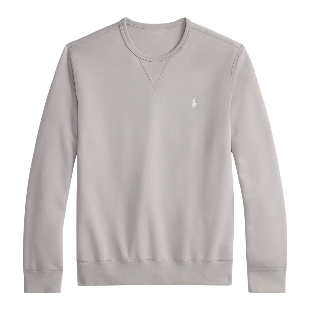 Ralph Lauren Crew Neck Sweatshirt in Soft Grey