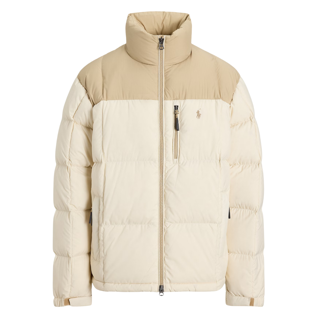 Ralph Lauren Gorham Bomber Jacket in Tan