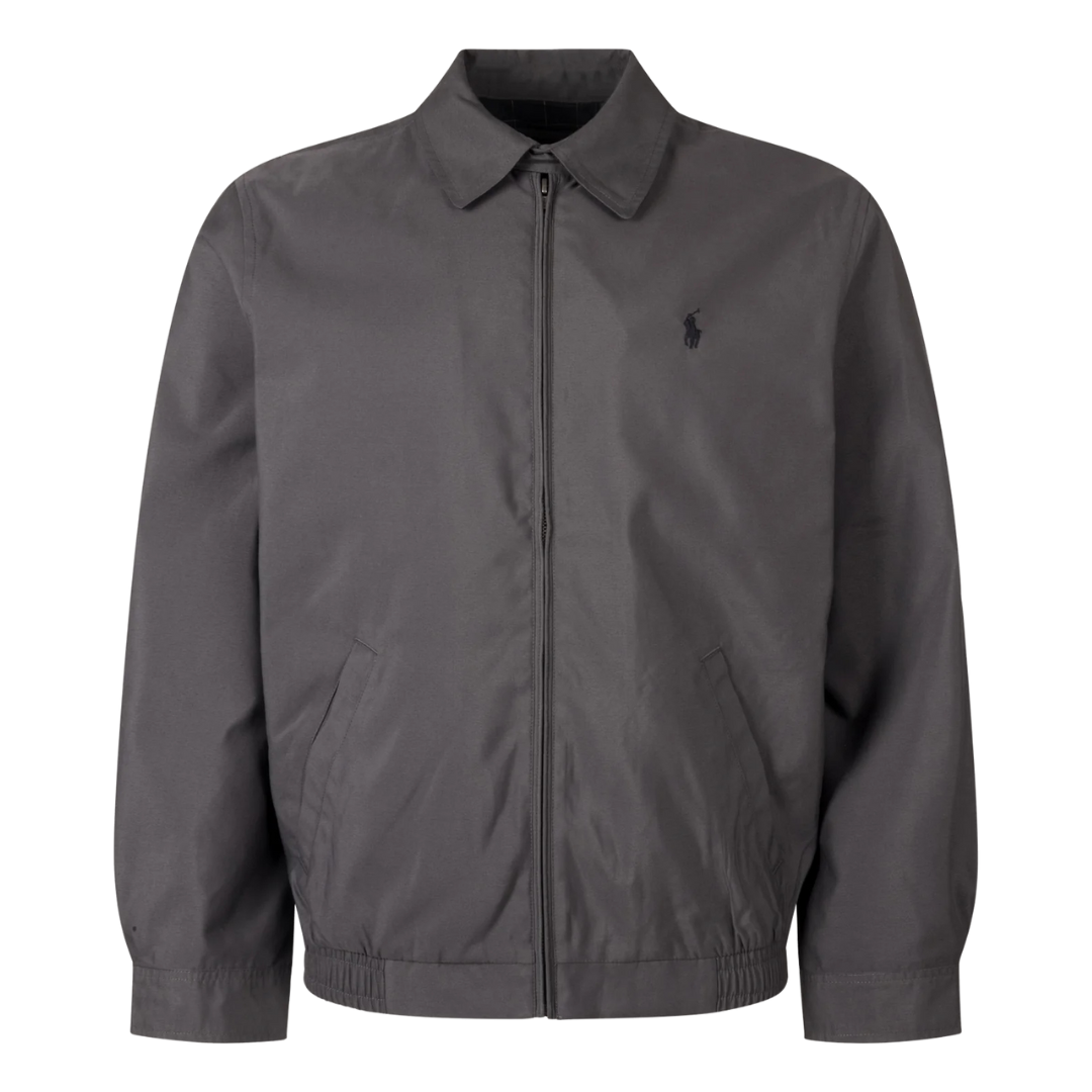Ralph Lauren Lined Windbreaker in Deep Grey
