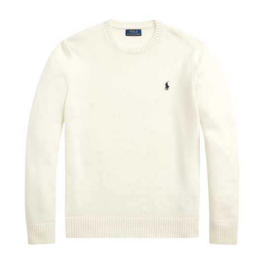 Ralph Lauren Crew Pullover in Andover Cream