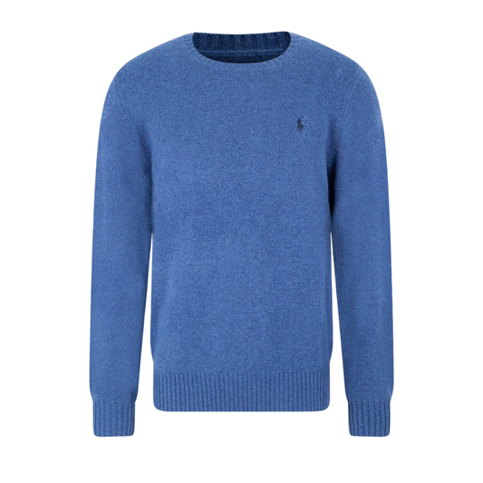 Ralph Lauren Crew Pullover in Sea Salt Blue