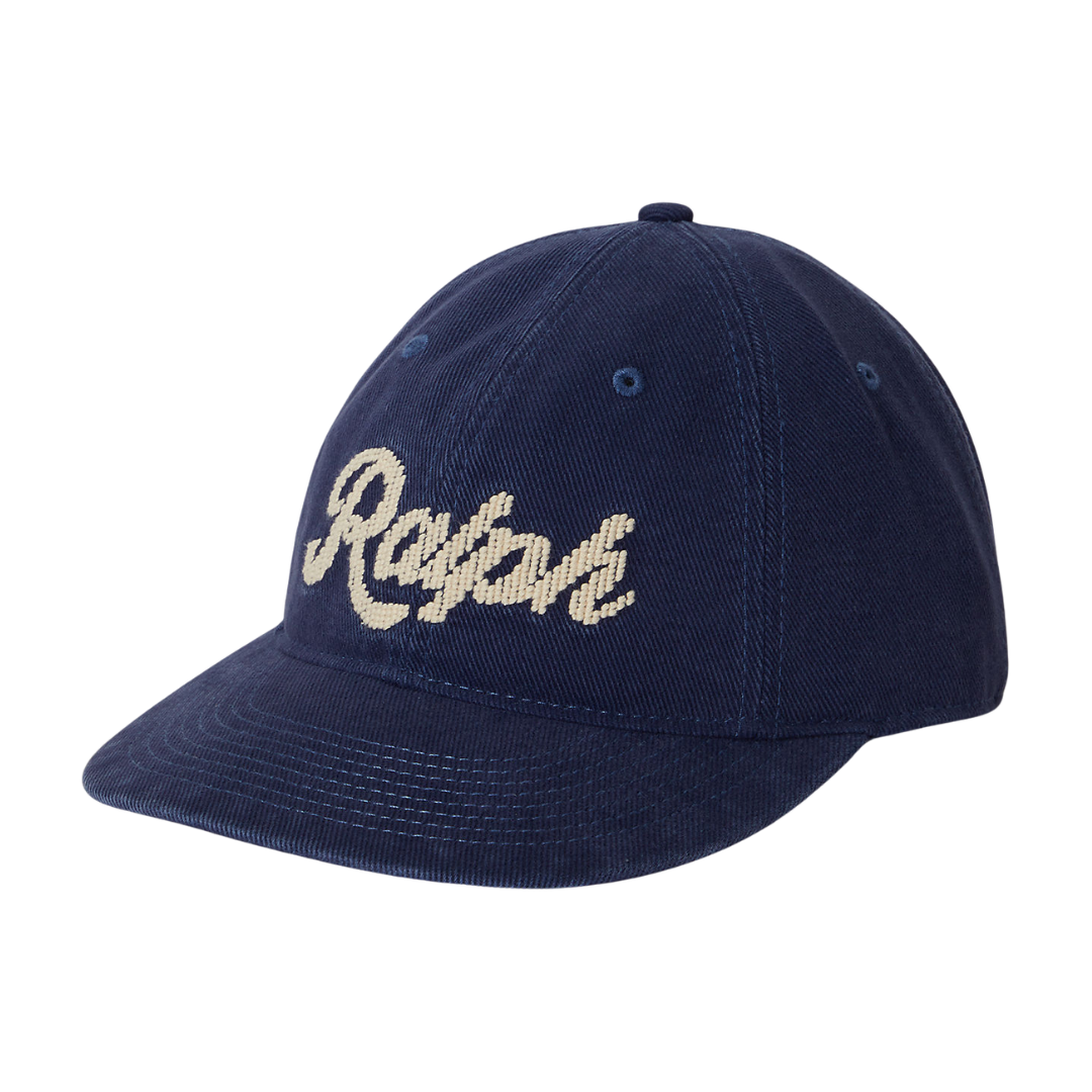 Ralph Lauren Woven Cap in Newport Navy