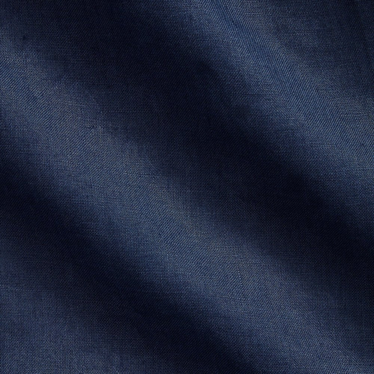 Ralph Lauren Linen Long Sleeve Shirt in Navy