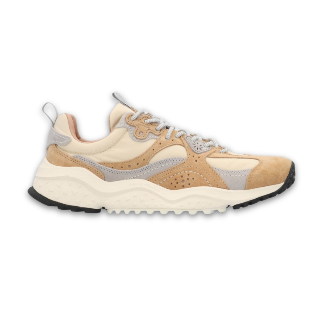 Flower Mountain Wave Beige-Cream-Light Grey