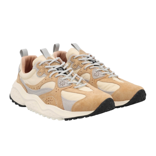 Flower Mountain Wave Beige-Cream-Light Grey