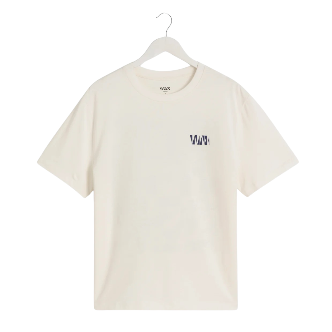 Wax London Dean T-Shirt in Off White