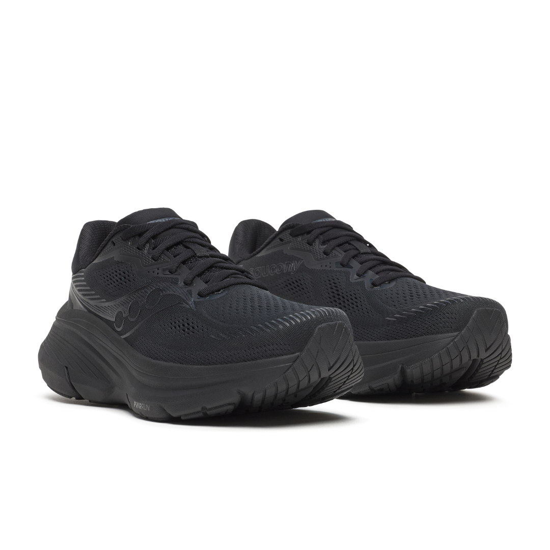 Saucony Guide 19 Trainers in Triple Black