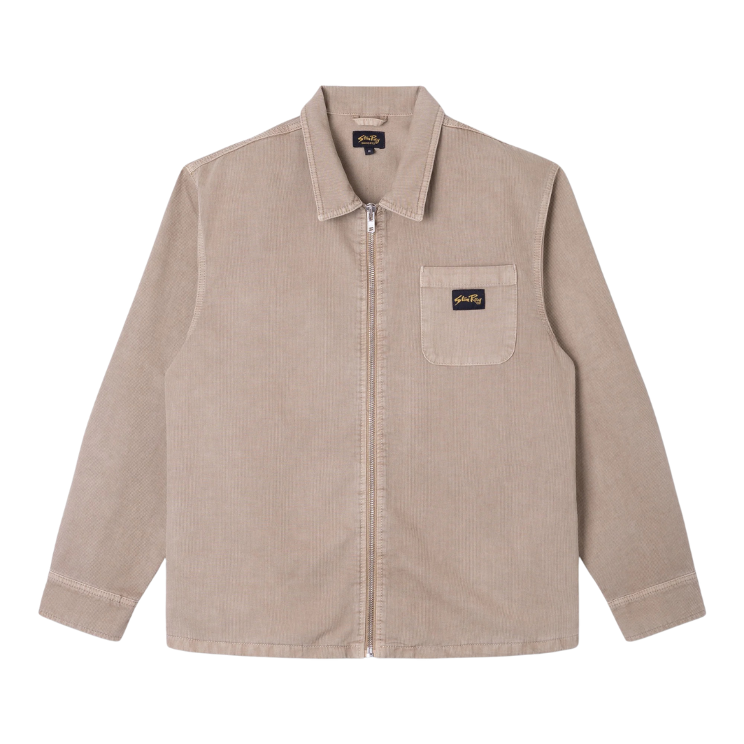Chemise zippée Stan Ray en Eucalyptus