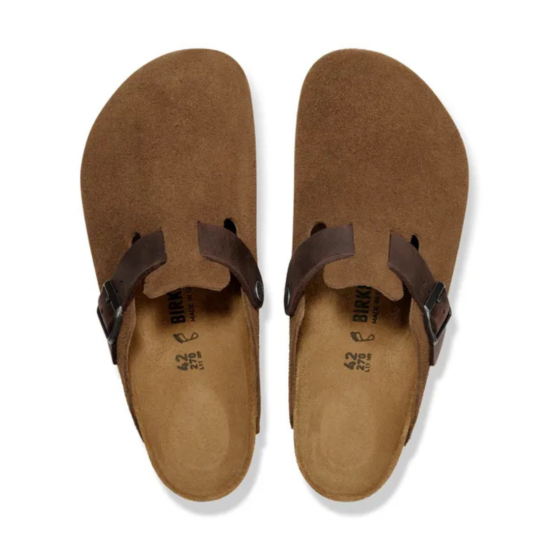 Birkenstock Boston BS Shoe in Dark Tea