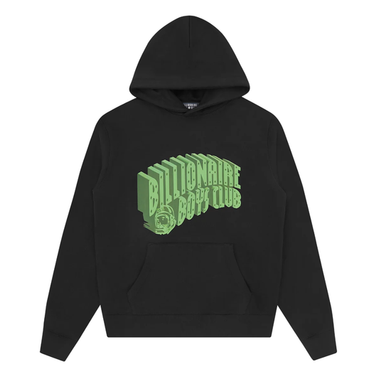 Billionaire Boys Club 3D Arch Logo Popover Hoody in Black